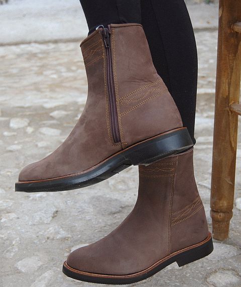 Spanish Leather Boots